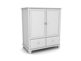 3D衣柜模型设计